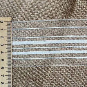 Тасьма 6см для тюлей, прозора (збірка "вафелька")