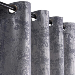 Штори на люверсах жаккард Мармур