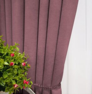 Тканина для штор мікровелюр Diamond. Шторна тканина колір пильна троянда