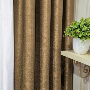 Ткань для штор блэкаут софт. Шторная ткань цвет темный бежевый