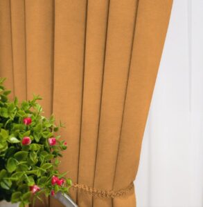 Комплект помаранчеві штори мікровелюр Diamond. Готові штори помаранчевого кольору в спальню, зал, вітальню