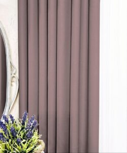 Комплект шторы блэкаут Shadow. Цвет темная пудра. Готовые шторы в спальню, зал, гостиную