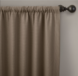 Пошиття з тунелем на карниз трубу