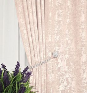 Ткань для штор жаккард мрамор. Шторная ткань цвет пудровый