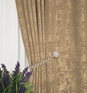 Ткань для штор жаккард мрамор. Шторная ткань цвет золотисто-бежевый