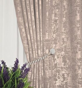 Комплект бежеві штори жаккард мармур. Готові штори бежевого кольору в спальню, зал, вітальню