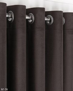 Пошив бархатных штор на люверсы