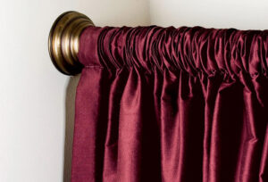 Пошив штор с тоннелем на карниз трубу